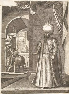 Ritratto del sultano Solimano il Magnifico (in piedi)