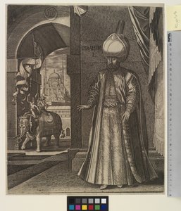 Ritratto del sultano Solimano il Magnifico (in piedi)