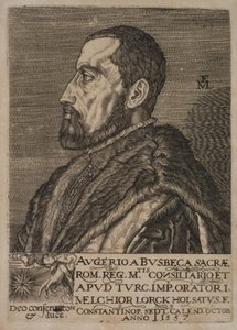 Ritratto di Ogier Ghiselin de Busbecq, inviato imperiale da Melchior Lorck