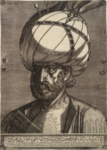 Principe Ismaele, inviato persiano da Melchior Lorck