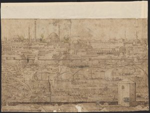 Prospettiva di Costantinopoli, Foglio 8, Melchior Lorck, 1559