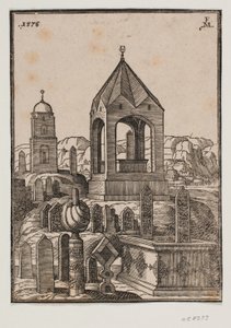 Tombe turche da Melchior Lorck