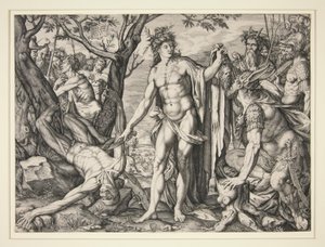 La scuoiatura di Marsia da Melchior Meier