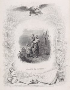 Jeanne la Rossa, da Le canzoni di Béranger, 1829 da Melchior Peronard