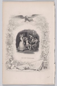 Il buon vecchio da Le canzoni di Béranger, 1829 da Melchior Peronard