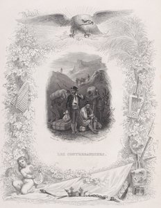 I contrabbandieri, da Le canzoni di Béranger, 1829 da Melchior Peronard