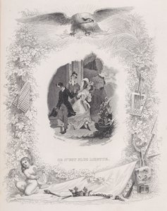 Non è più Lisette, da Le Canzoni di Béranger, 1829. Creatori: Melchior Péronard, Auguste Blanchard I da Melchior Péronard, Auguste Blanchard I