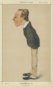 Mr Henry Fawcett (litografia a colori) da Melchiorre Delfico