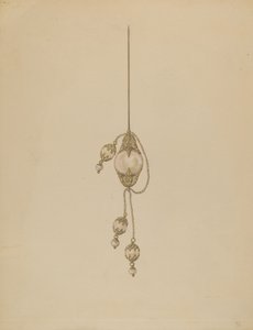 Ornamento per capelli, c. 1937 da Melita Hofmann