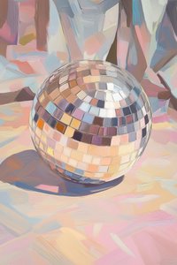 Torta “Disco Ball” da Melloi Art Prints