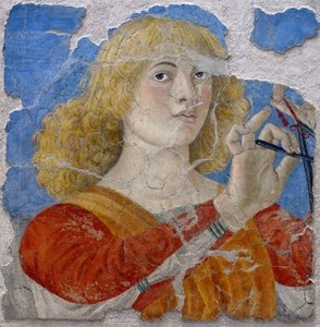 Angelo musicista di Melozzo da Forlì, c.1480 (affresco) da Melozzo da Forli