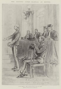 Il processo Dreyfus a Rennes da Melton Prior