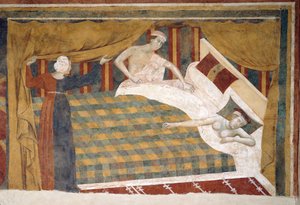 Scena di vita coniugale, ca 1306