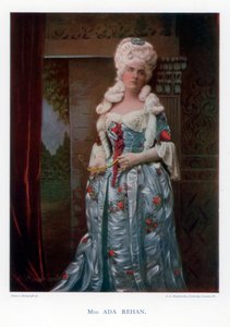 Ada Rehan, attrice americana, 1901 da Mendelssohn