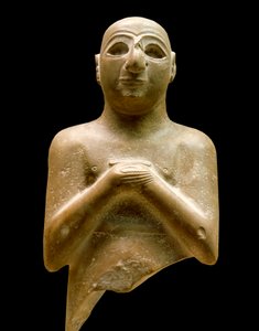 Arte della Mesopotamia: statua di lugaldalu (orante)