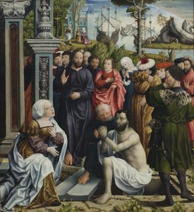 La resurrezione di Lazzaro da Mesteren for Skt. Maria Magdalena Legenden