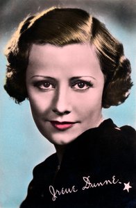 Irene Dunne, attrice e cantante americana da Metro Goldwyn Mayer