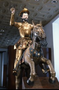 Statua equestre di San Giacomo da Mexican School
