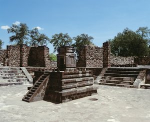 Palazzo di Atetelco da Mexican School