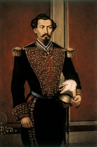 Ritratto di Miguel Miramon (1831-1867), generale e politico messicano da Mexican School