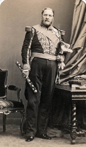 Ritratto del maresciallo Forey (1804-1872). Fotografia di Mayer e Pierson da Meyer and Pierson