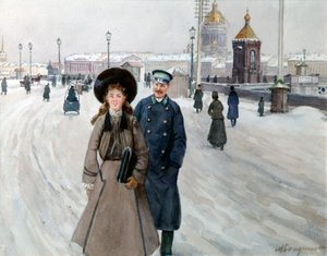 Dalla scuola, 1914-1917 da MiKhail Abramovich Balunin