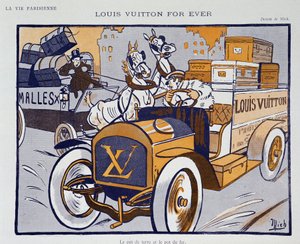 Pubblicità per Louis Vuitton di Mich (Michel Liebeaux)