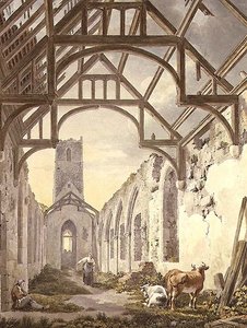 Chiesa di Dunwich da Michael Rooker