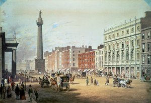 Sackville Street, Dublino da Michael Angelo Hayes