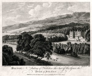 Bolton, North Riding of Yorkshire, la residenza di Sua Grazia il Duca di Bolton da Michael Angelo Rooker