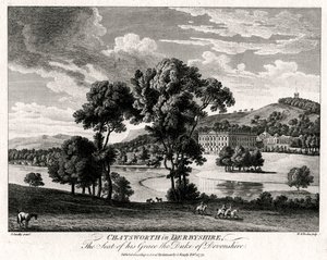 Chatsworth nel Derbyshire, Residenza del Duca di Devonshire, 1775