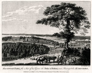 Hackwood Park, la residenza di sua grazia il duca di Bolton, vicino a Basingstoke, Hampshire