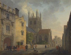 Merton College, Oxford da Michael Angelo Rooker