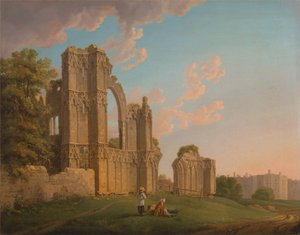 Abbazia di Santa Maria, York da Michael Angelo Rooker