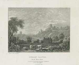 Castello di Dudley da Michael Burghers