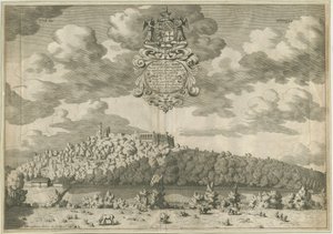 Castello di Dudley (incisione su rame)