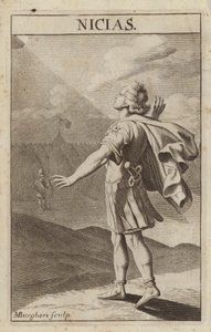 Nicia, politico e generale ateniese della guerra del Peloponneso da Michael Burghers