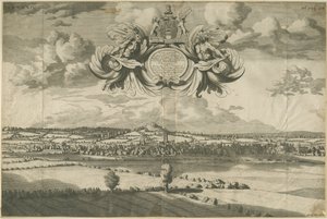 Stafford - Prospetto Est Nord-Est: incisione, nd [1686]