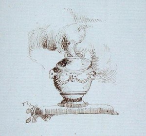 Disegno dal taccuino di Michael Faraday