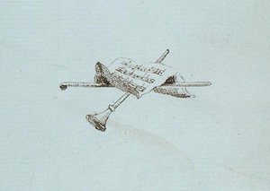Disegno dal taccuino di Michael Faraday da Michael Faraday