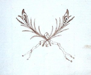 Disegno dal taccuino di Michael Faraday