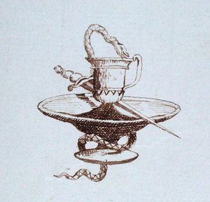 Disegno dal taccuino di Michael Faraday da Michael Faraday