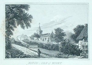 Chiesa di Niton, Isola di Wight, dall