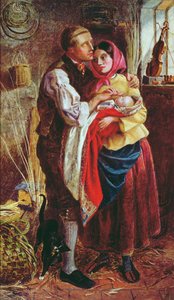Il cestaiolo cieco con il suo primo figlio, 1858