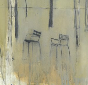 Sedie, Jardin des Tuileries, 2015 (tecnica mista)