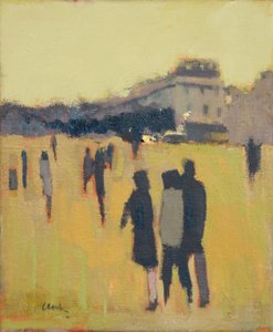 Amici, 2017 (olio su lino)