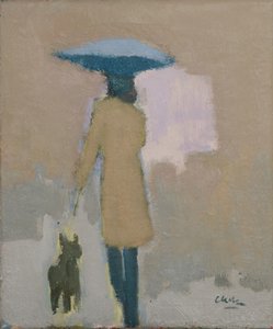 Parigina, 2017 (olio su lino)