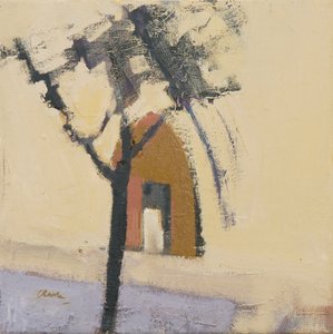 Chiesa di Puymirol, 2017 (olio su lino)
