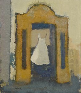 Abito da sposa Torino, 2017 (olio su lino)