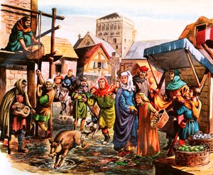 Una città nel Medioevo da Michael Godfrey